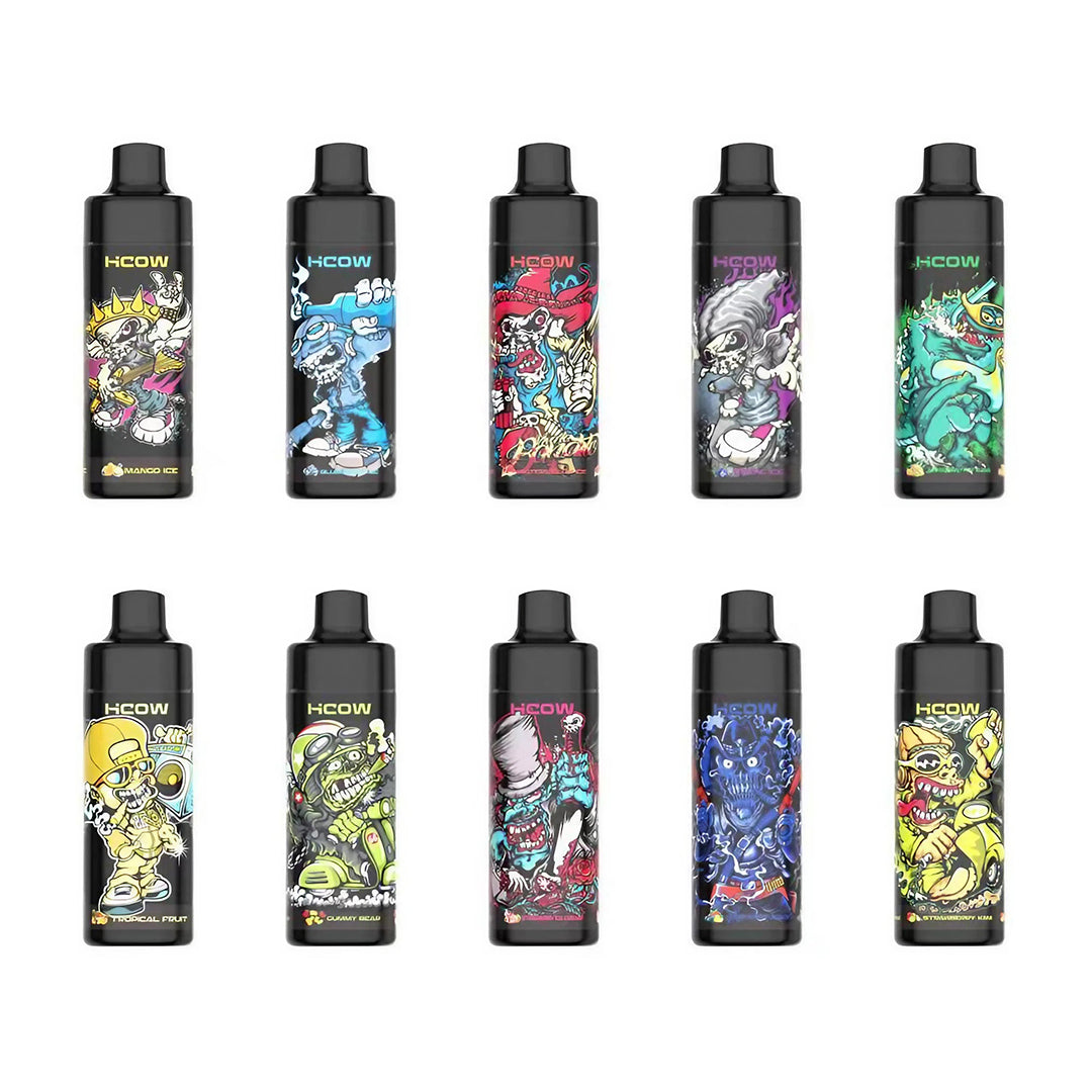 Hcow 10k puffs 5% Nic