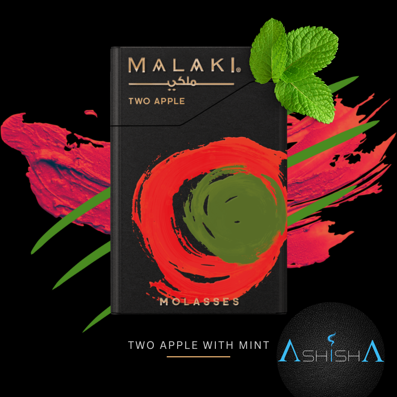 TWO APPLE WITH MINT - PAST EXP