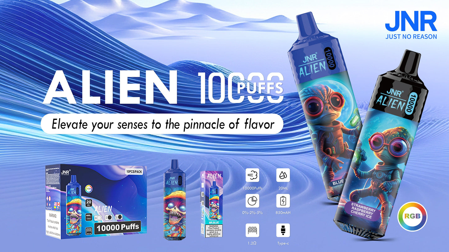 ALIEN - 10K PUFFS SALT NIC