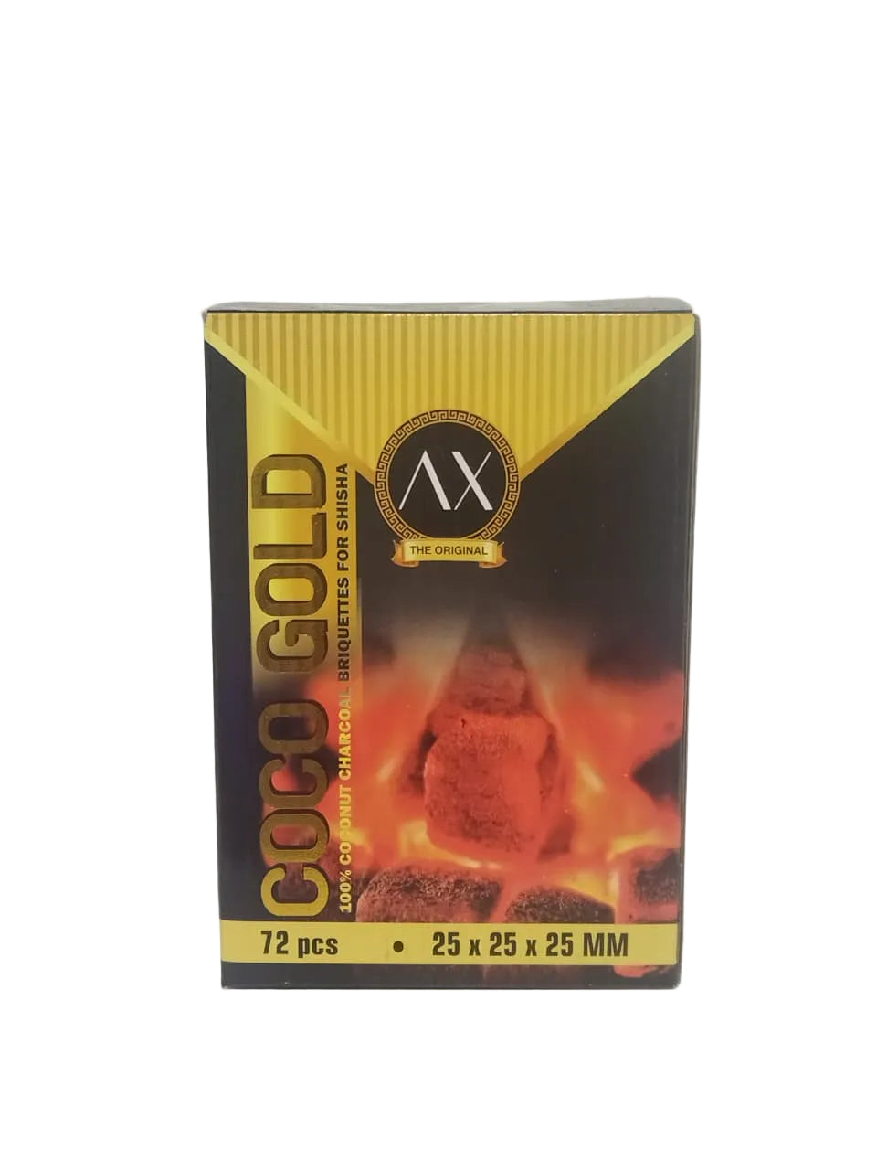 Coco gold 72pcs 25x25mm