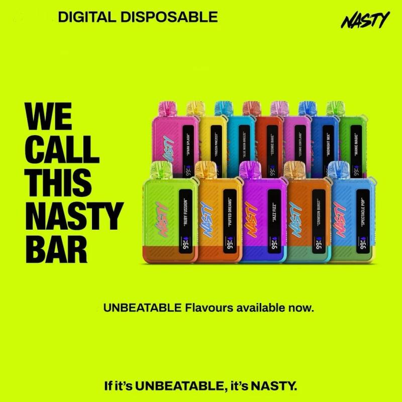 NASTY BAR DISPOSABLE VAPES-9000PUFFs