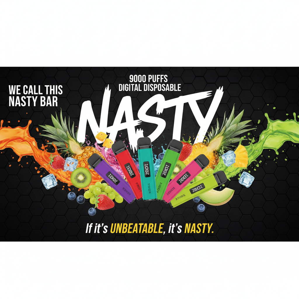 NASTY BAR DISPOSABLE VAPES-9000PUFFs