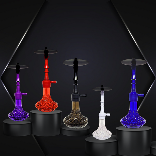 Acrylic DISPOSIBLE HOOKAH 1 PIPE