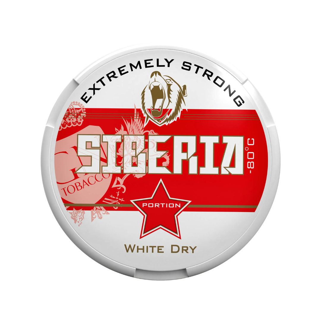 Siberia -80 Degrees Extremely Strong White Dry 13g
