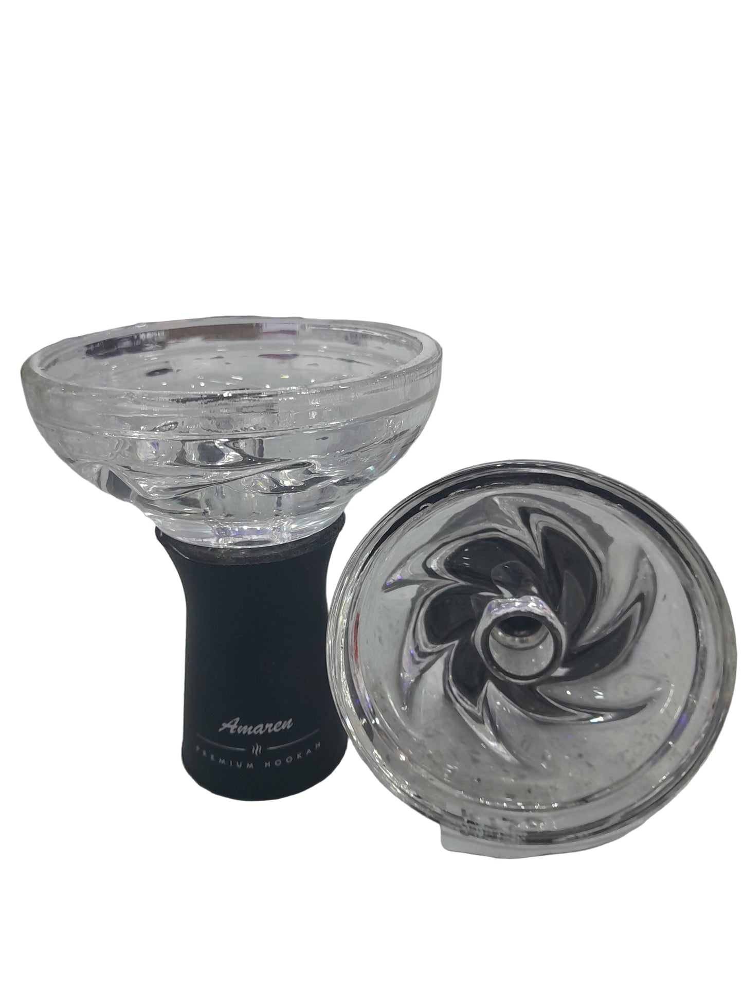 AMAREN SILICONE HEAD - GLASS BOWL
