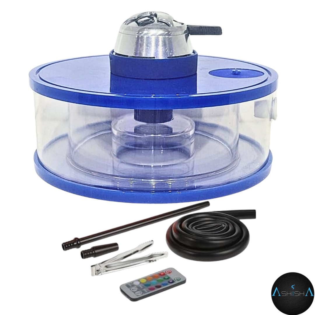 ROUND HOOKAH LED 1 pipe