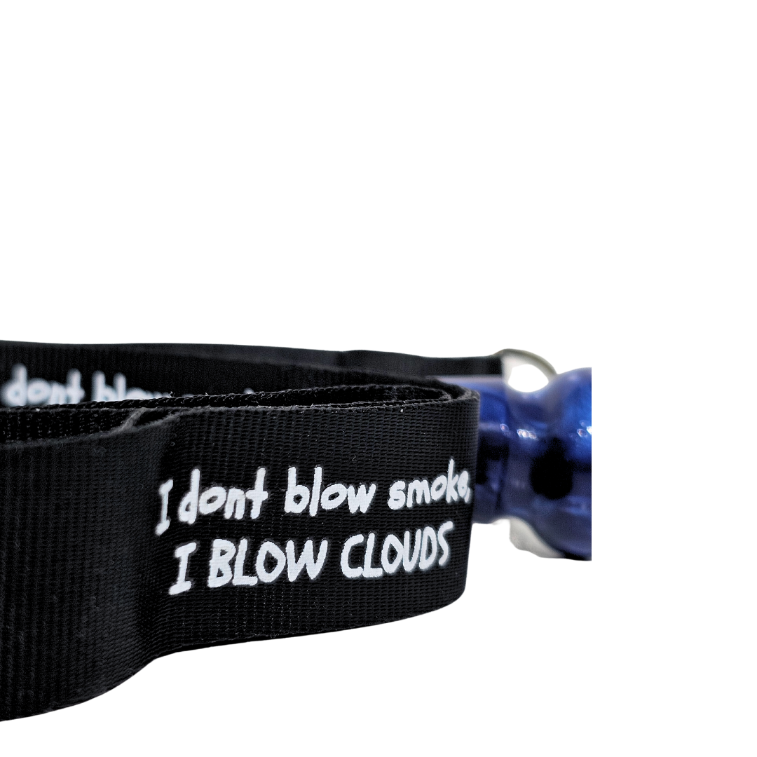ASHISHA Resin mouth-tip with statement lanyard