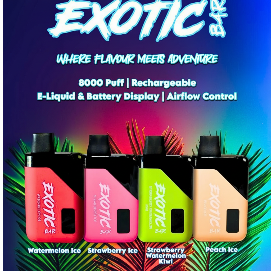 EXOTIC BAR 8000 PUFFS