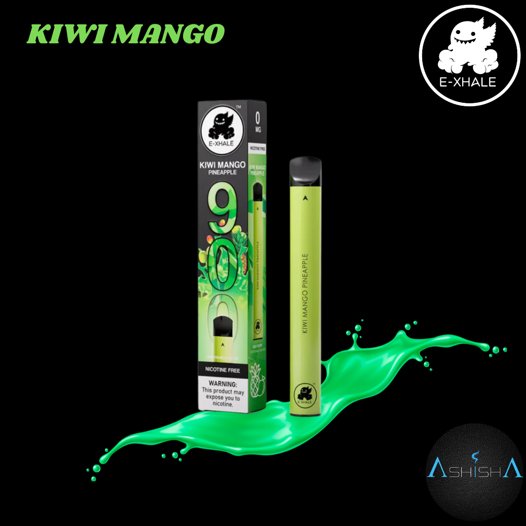 E-XHALE® 900 PUFF DISPOSABLE 0%-5% Nic