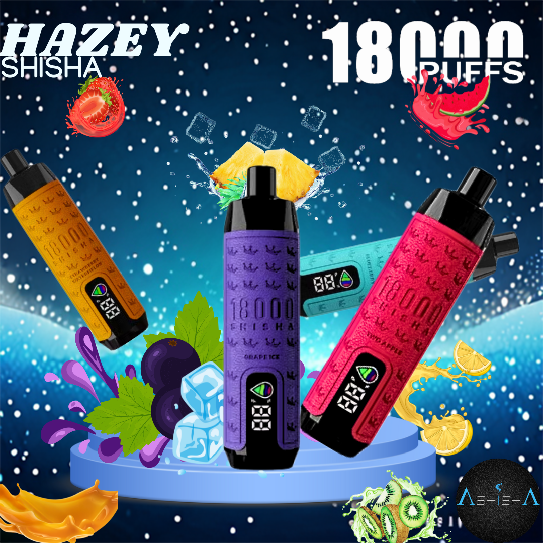 HAZEY SHISHA 3mg nic –  Upto 18k DTL