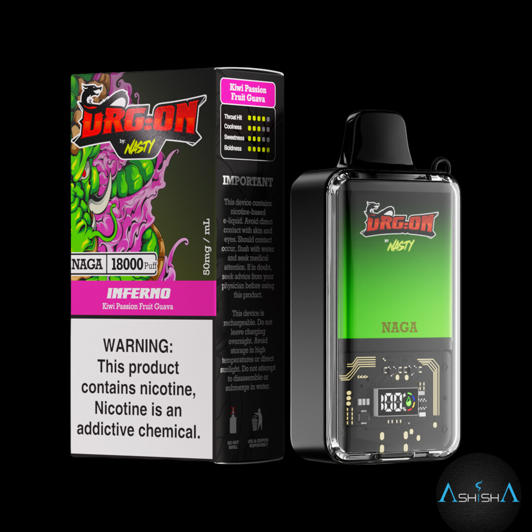 Nasty DRGON 18k puffs 5%