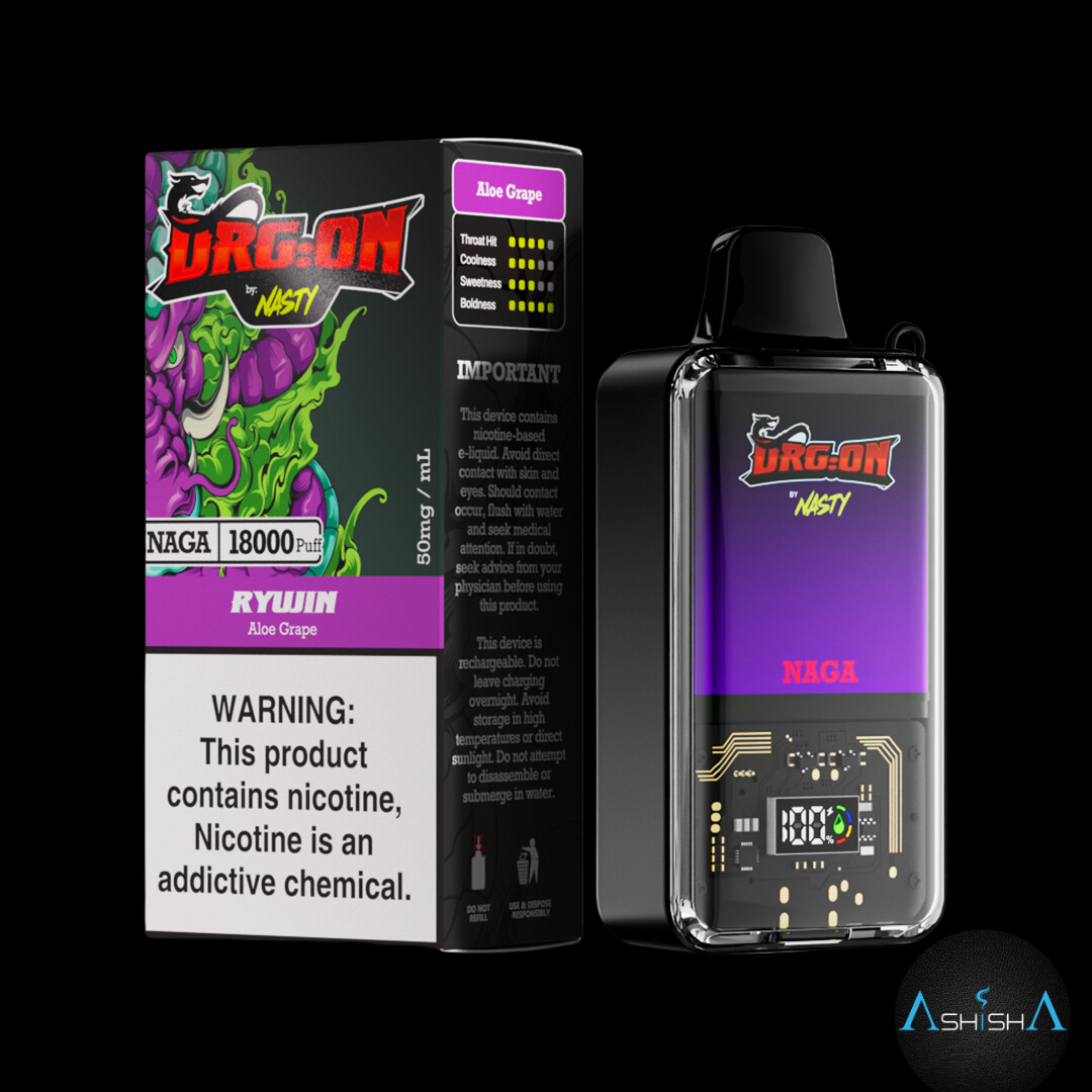 Nasty DRGON 18k puffs 5%
