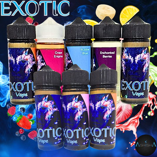 EXOTIC VAPE  3 % JUICE