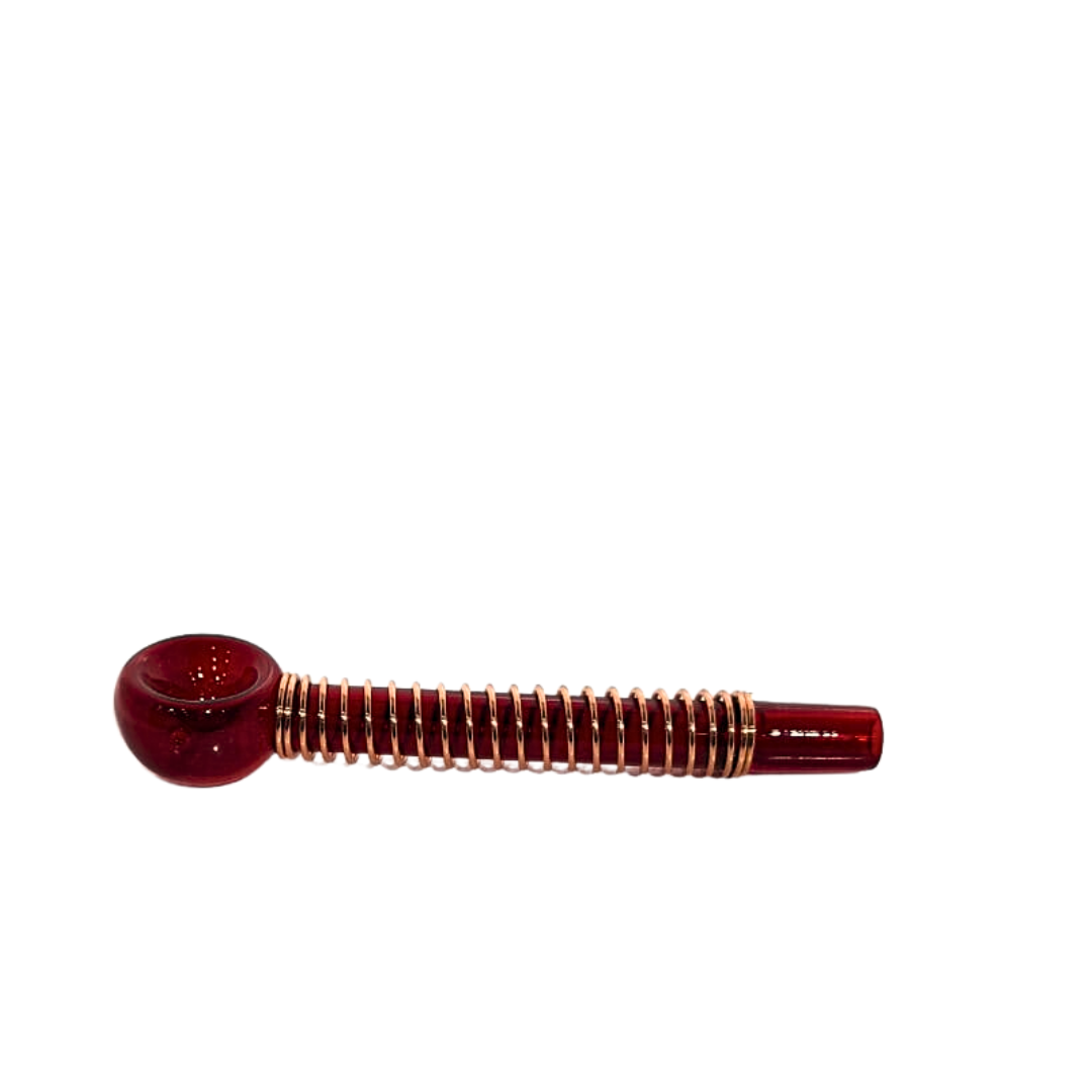 Glass weed pipe Large