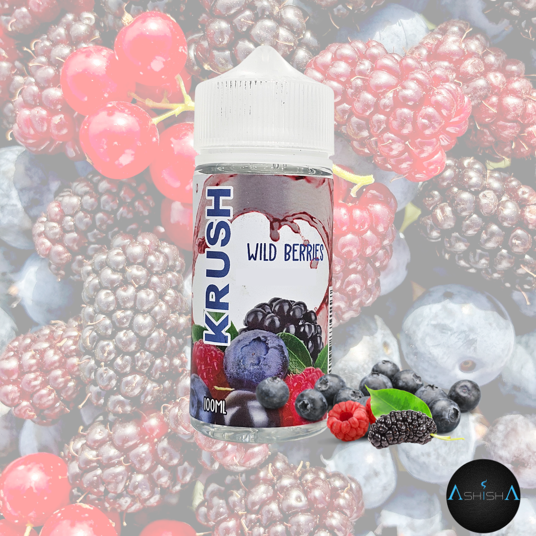KRUSH VAPE JUICE 0MG, 3MG & 6MG (100ML)