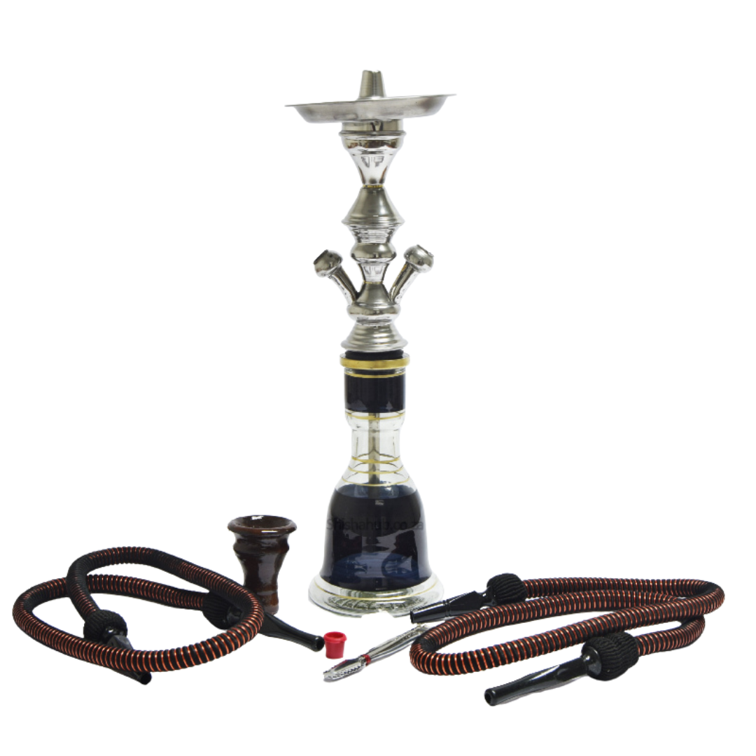 Egyptian Pyramids Hookah - Medium - 2 Pipe