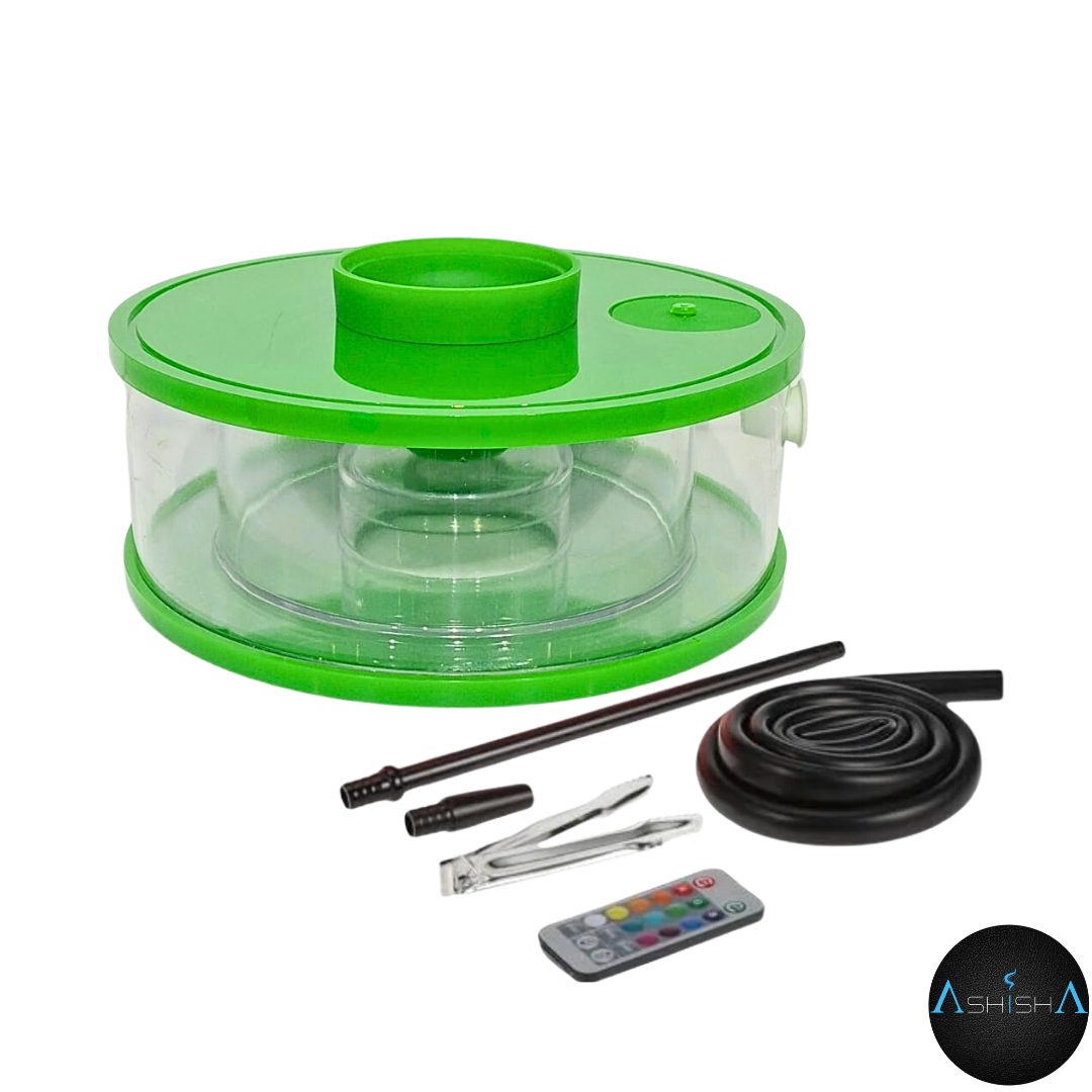 ROUND HOOKAH LED 1 pipe